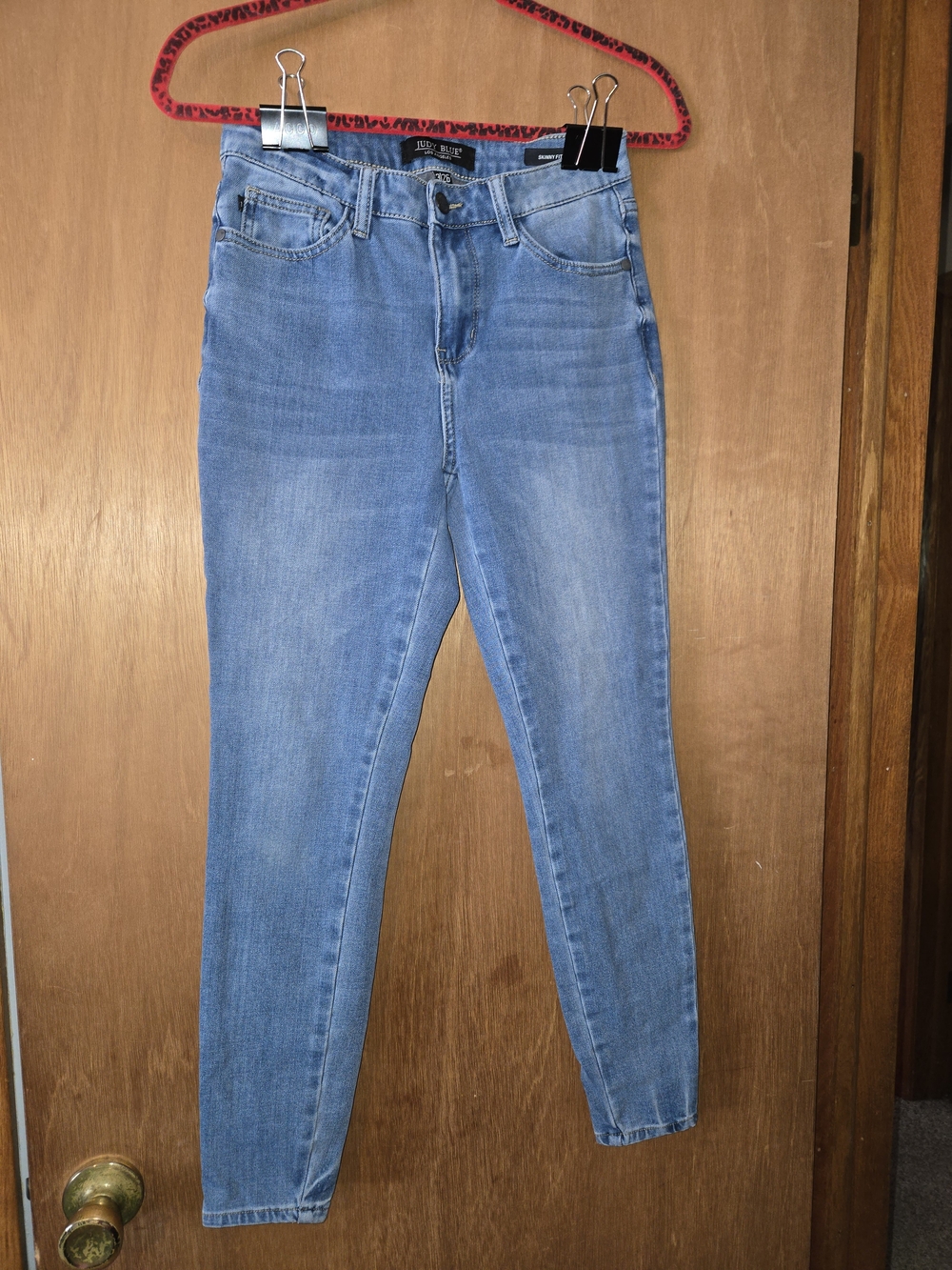Judy Blue Size 3/26 Light Blue Skinny Fit Jeans